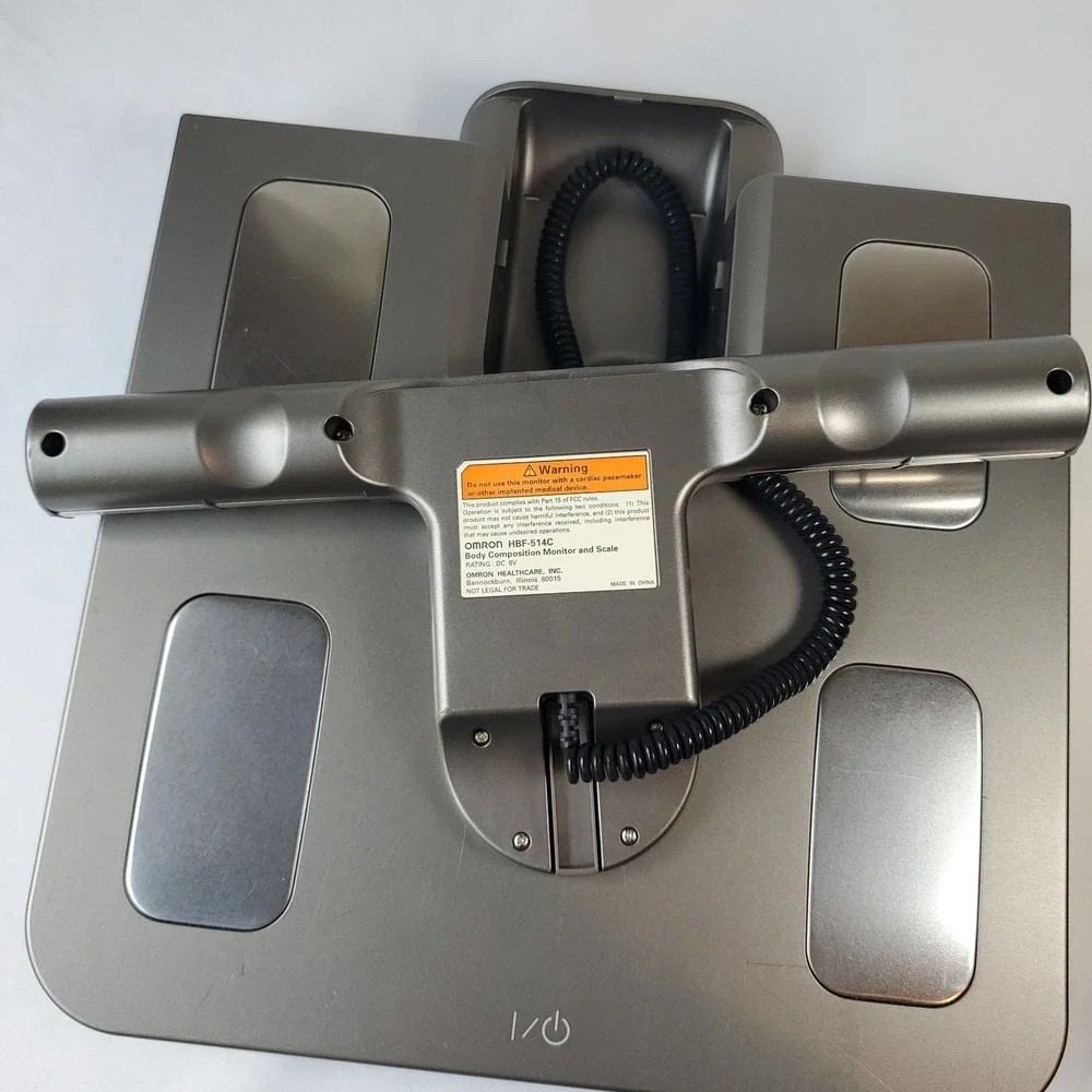 Omron HBF-514 Full Body Composition Sensing Monitor and & Scale WORKING